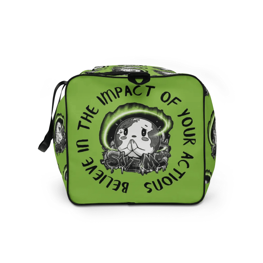 Save Me: A Plea from Planet Earth Duffle Bag 🌍 product image (2)