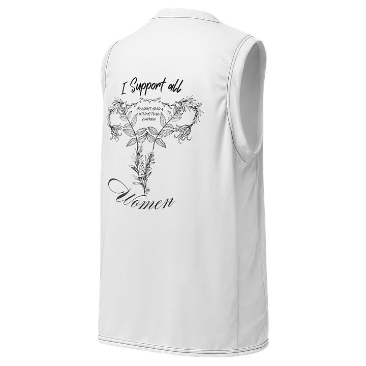 I Support All Women Basketball Jersey product image (1)
