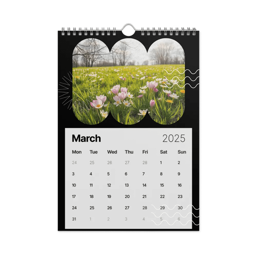 SEASONAL NATURE WALL CALENDAR 2025 product image (9)