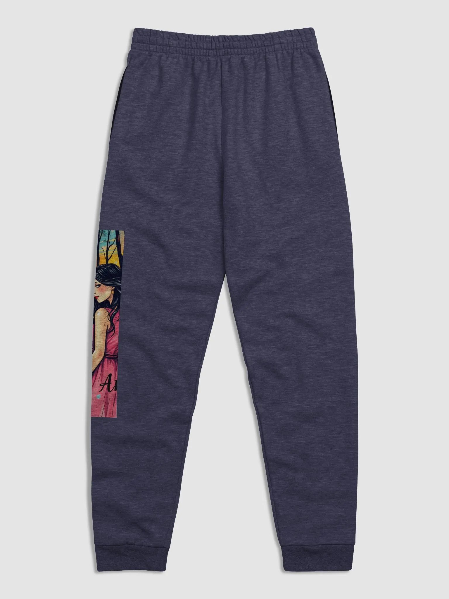Sunset Stroll Red Dress Joggers product image (5)