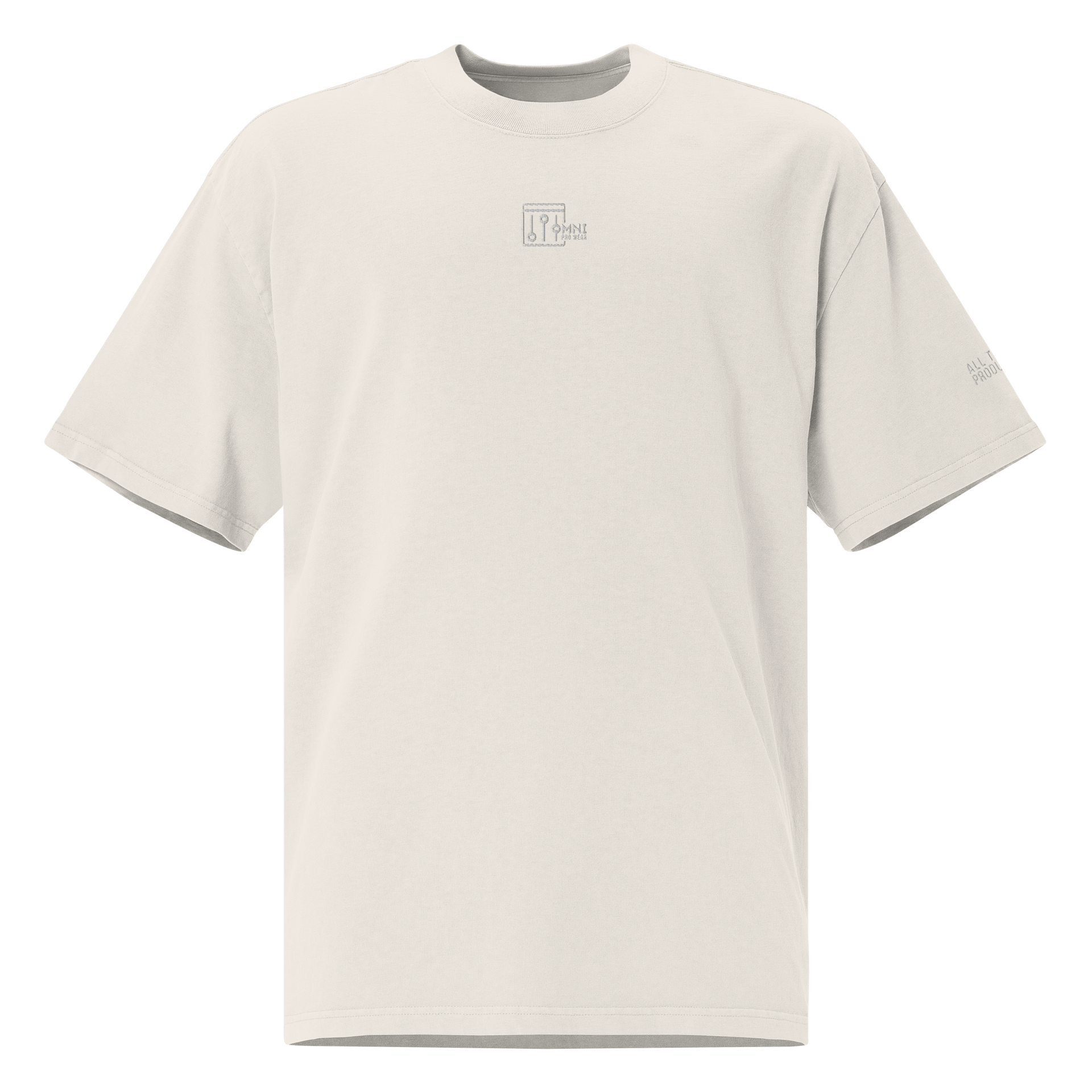 omni white oversized T-shirt product image (7)