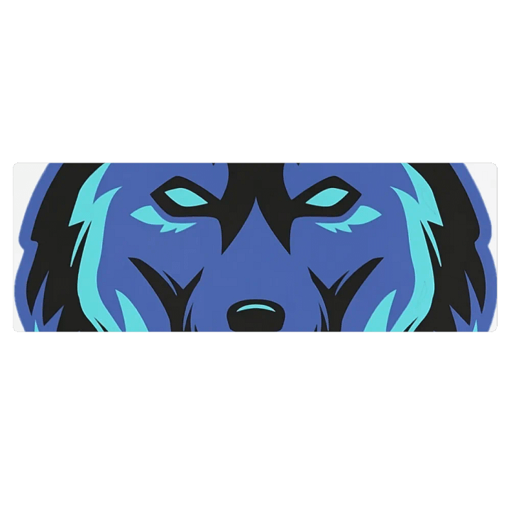 Lunar Wolf Yoga Mat product image (1)