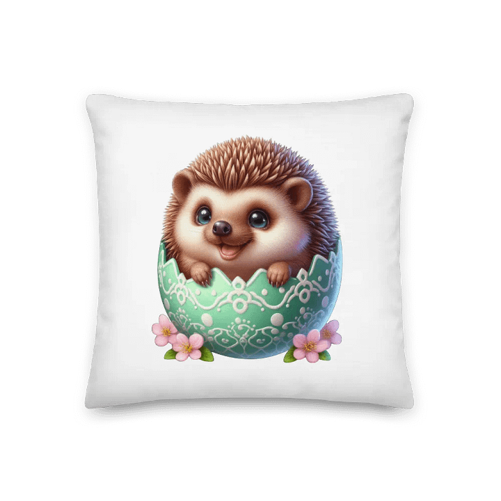 Hedgehog Easter Egg - Pillow product image (1)