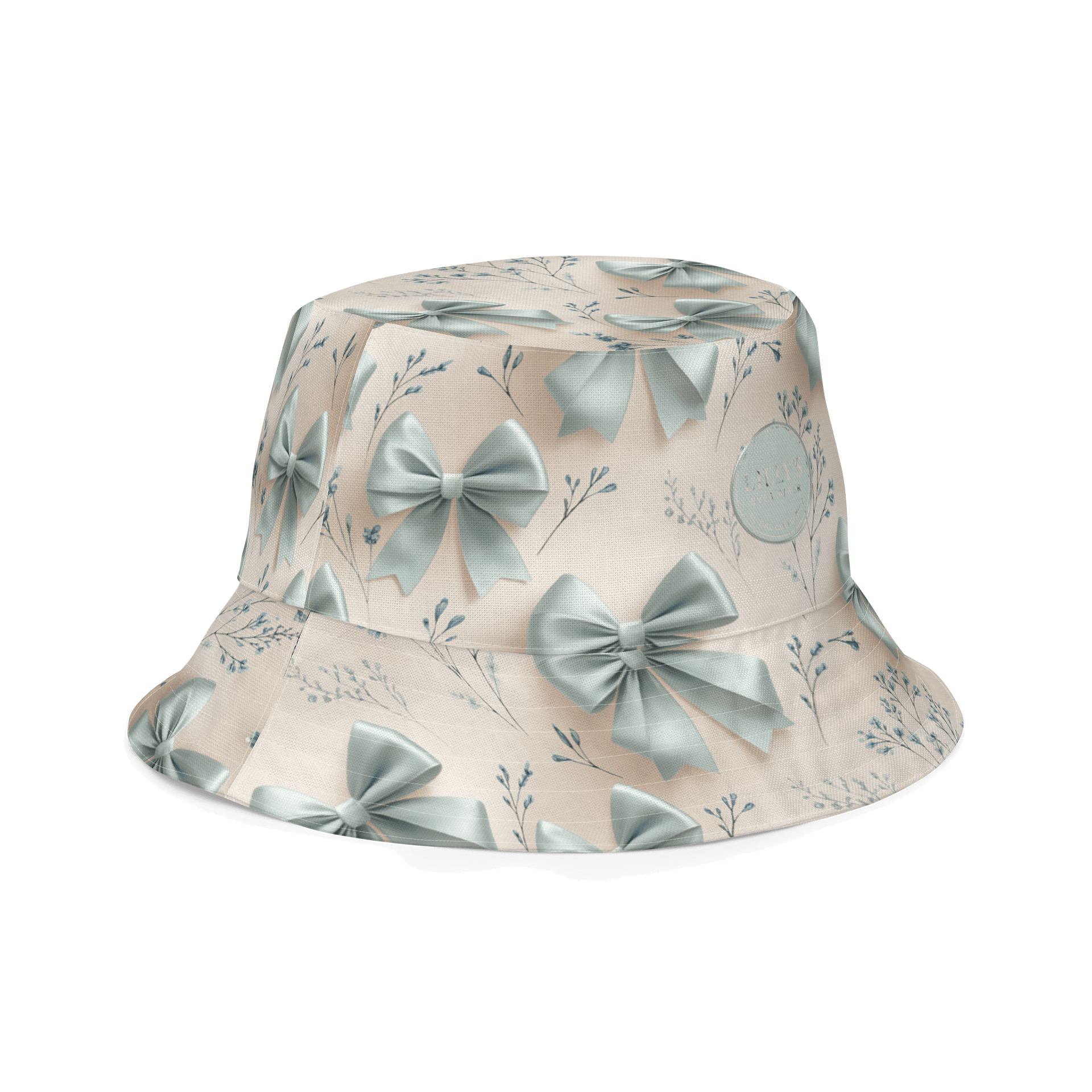 Reversible Bucket Hat – Something Blue Bows product image (3)
