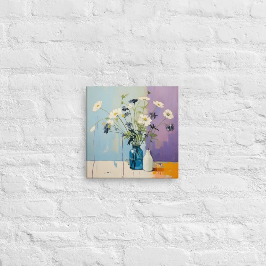 Art2401-60 Vase Flowers Still Life - Canvas Print - sm product image (9)
