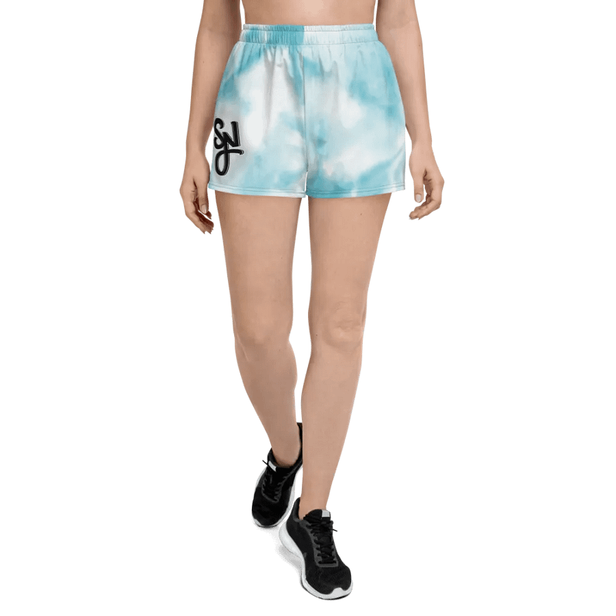 Syn Blue Tie Dye Shorts product image (3)