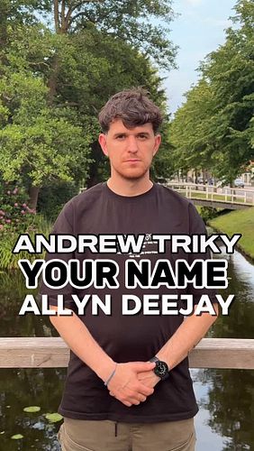 🎶 COMING SOON 🎶
On June 20th, we’re dropping a track that will stay in your heart and mind – YOUR NAME 🔥
Together with @andre...
