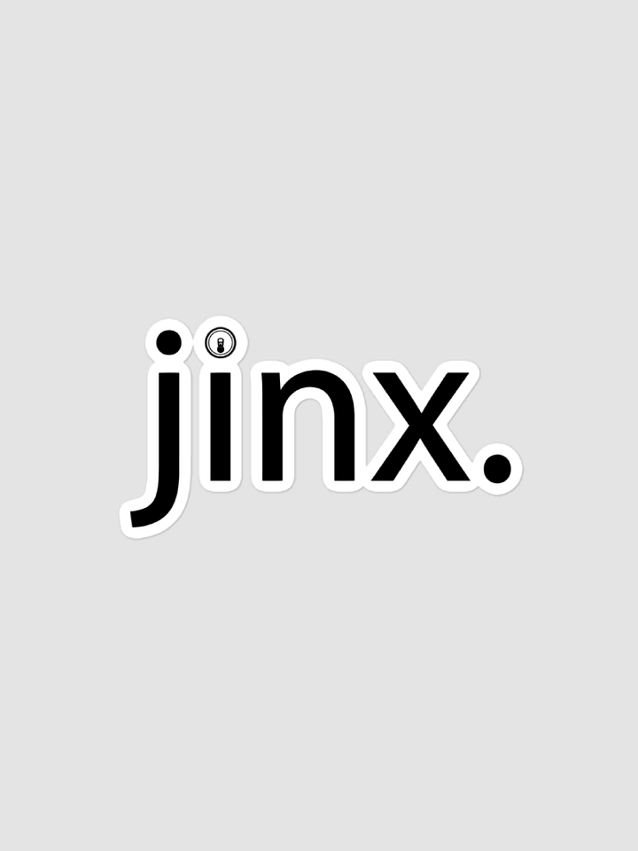 Jinx Dark Kiss Cut Sticker product image (1)