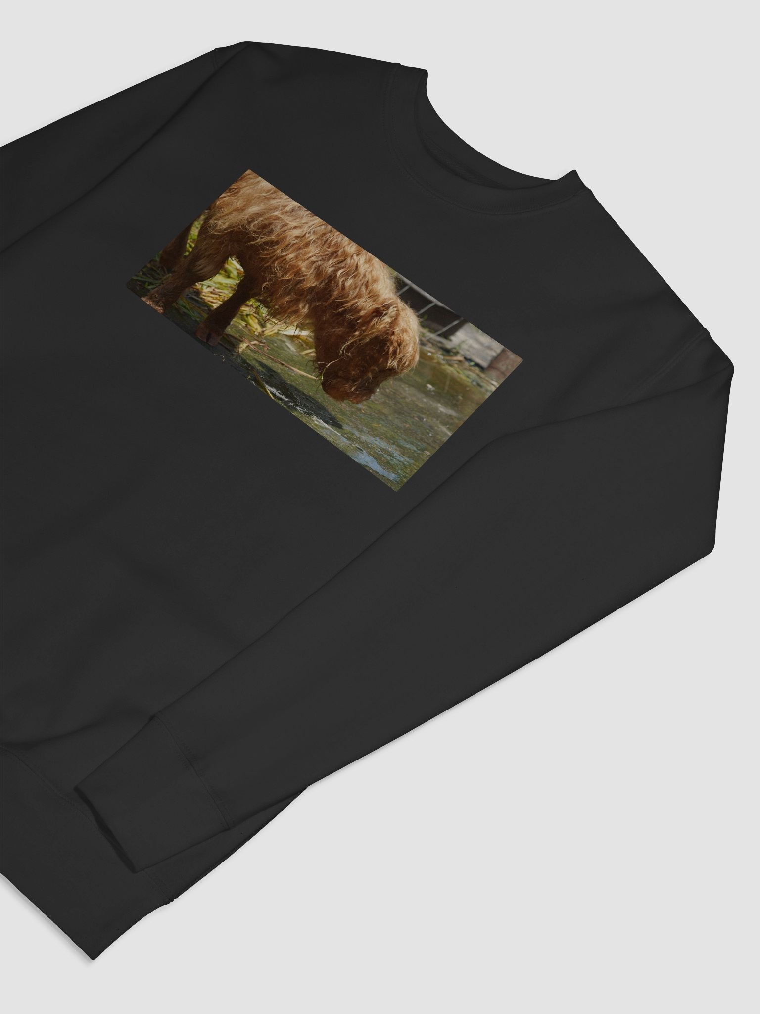 Shaggy Brown Cozy Sweatshirt product image (7)