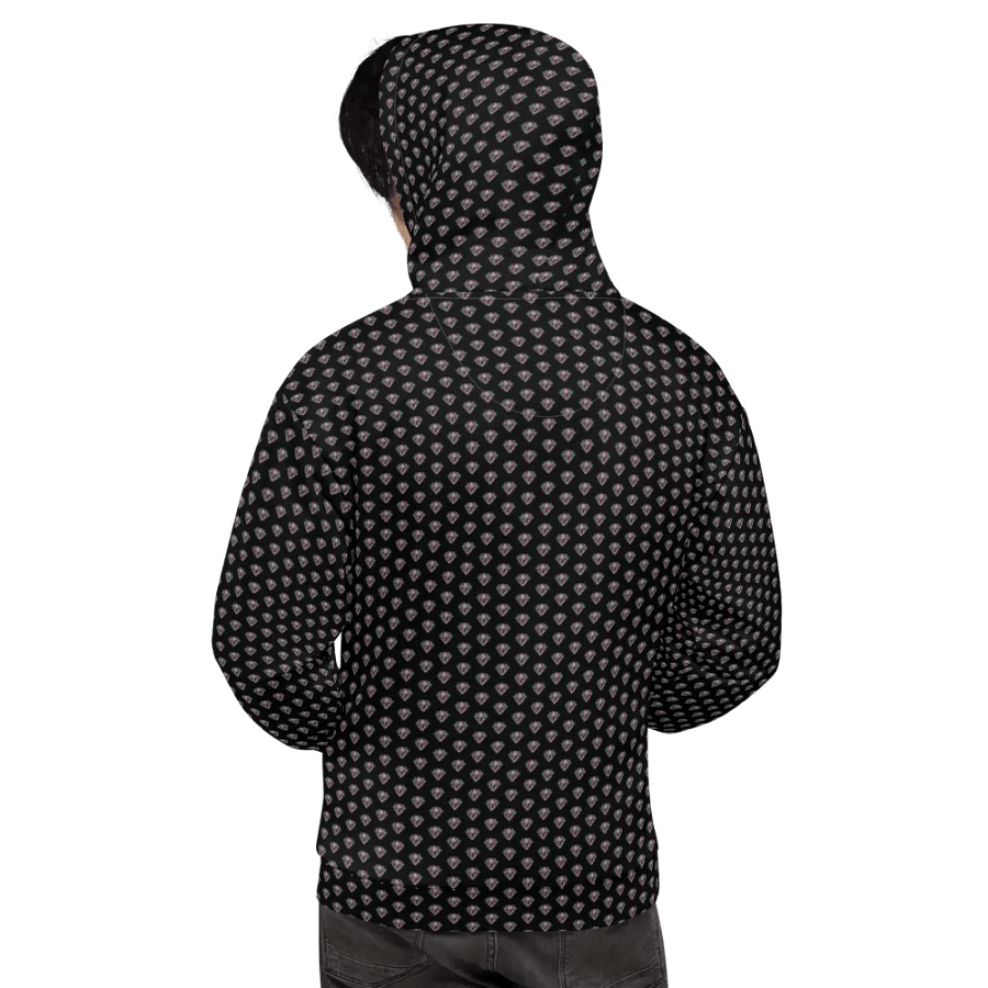 Spectrum Syndicate Trans Allover Print Hoodie - Black product image (7)