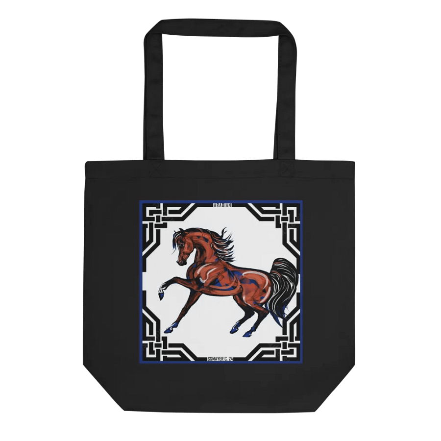 Prancing Bay Arabian Stallion Tote Bag product image (1)