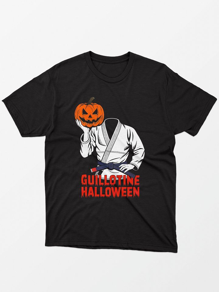 Halloween guillotine bjj scary headless pumpkin T-Shirt product image (1)