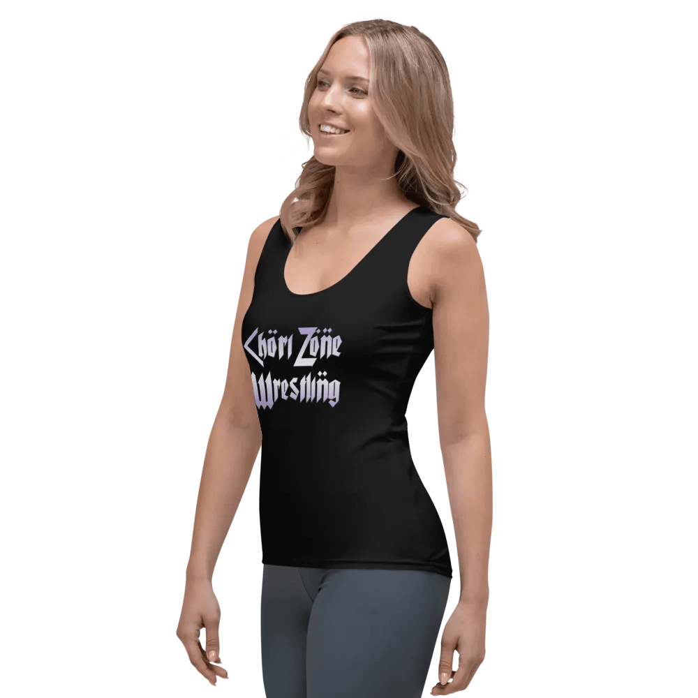 "ChoriZone Wrestling" Women's Tank Top (Black) product image (3)