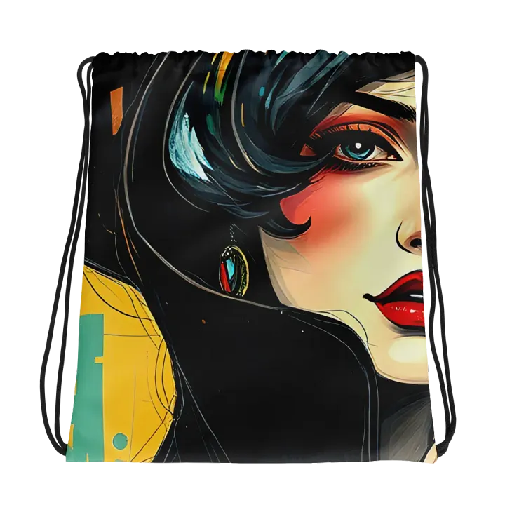 Maybe it's maybelline! All-Over Drawstring Bag product image (1)