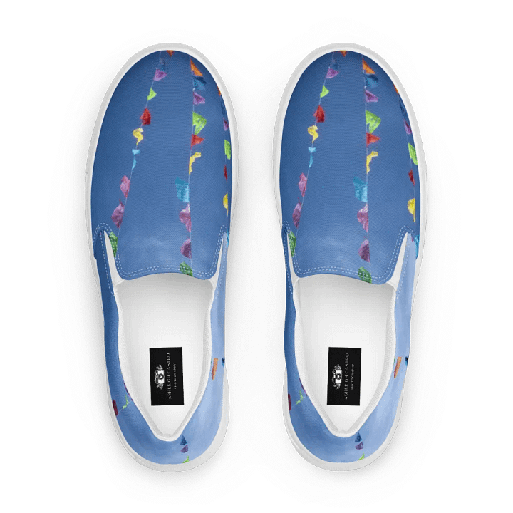 Papel Picado Men's Slip On Canvas Shoes product image (1)