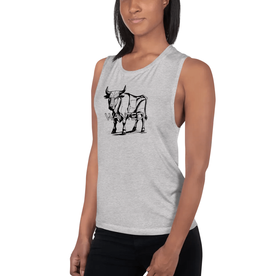 Bull Wanted Cubist flowy Tank Top product image (10)