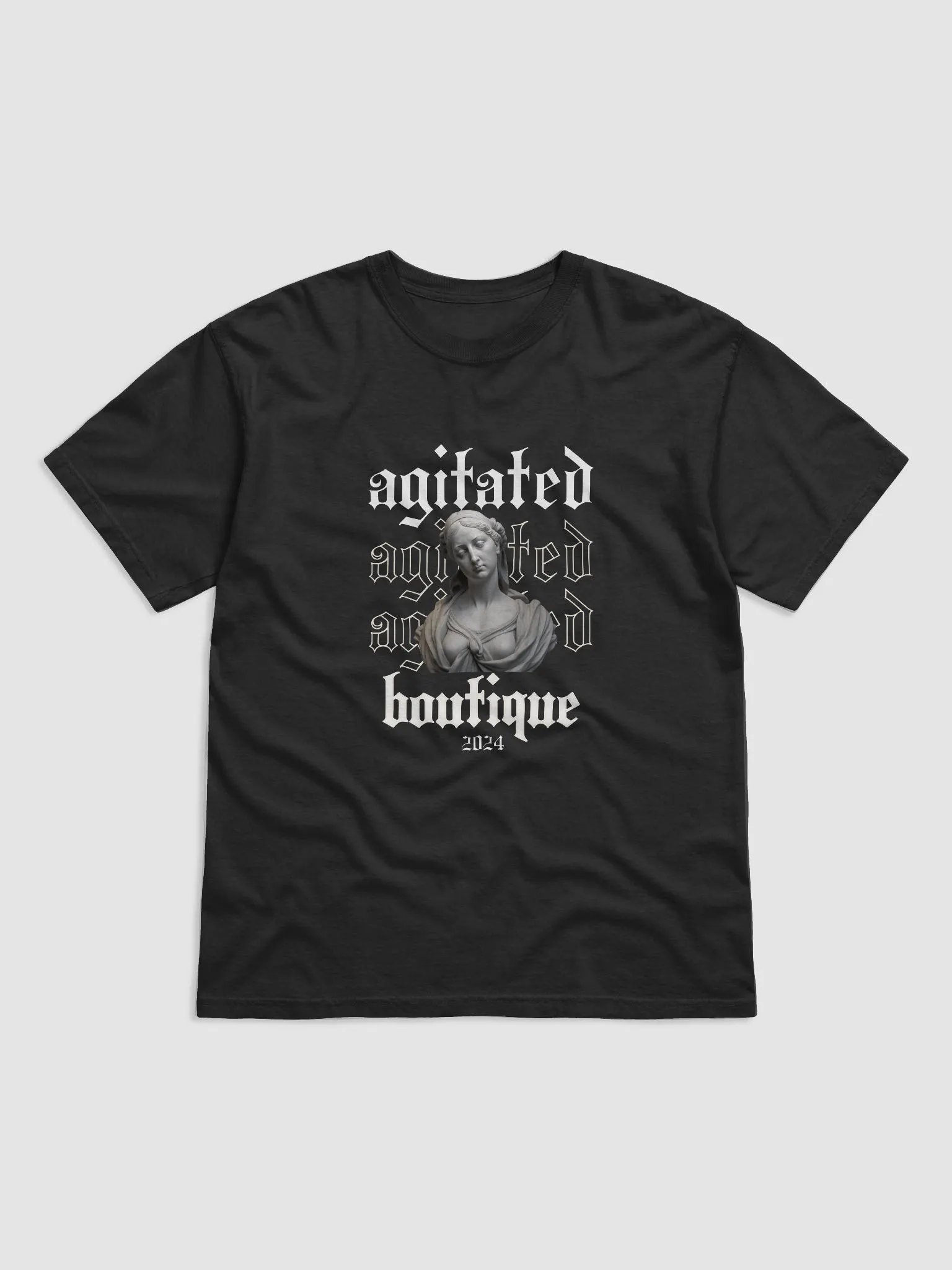 Agitated Boutique 2024 Black Tee product image (1)