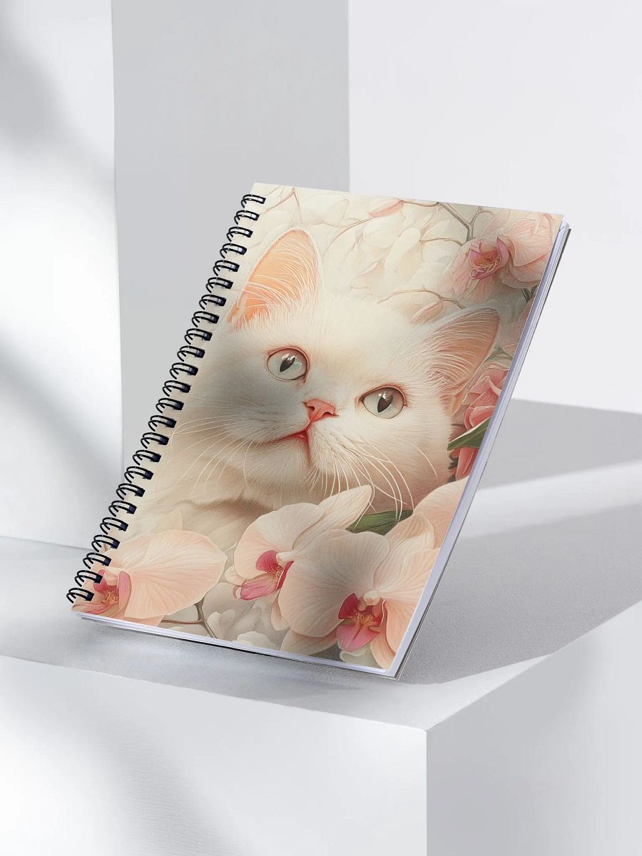 Orchid Whispers Spiral Notebook product image (3)