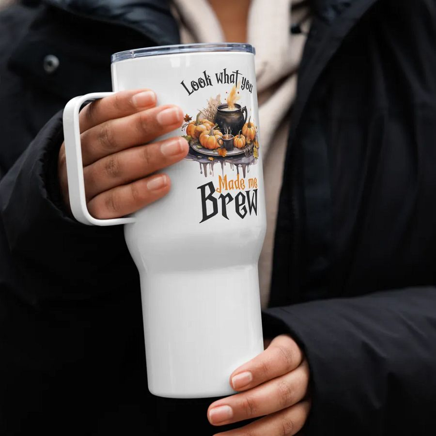 Look What You Made Me Brew Travel Mug product image (5)