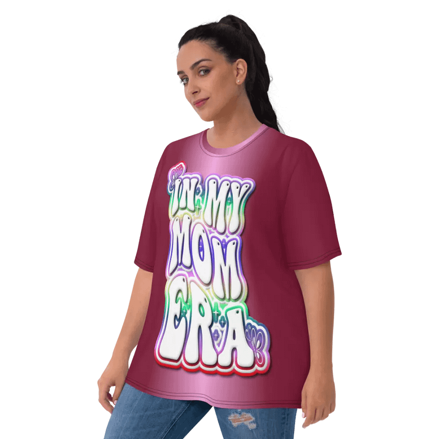 In My Mom Era All Over Print T-shirt product image (10)
