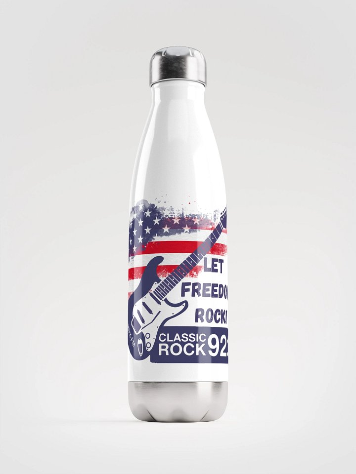 Let Freedom Rock Stainless Steel Water Bottle product image (1)