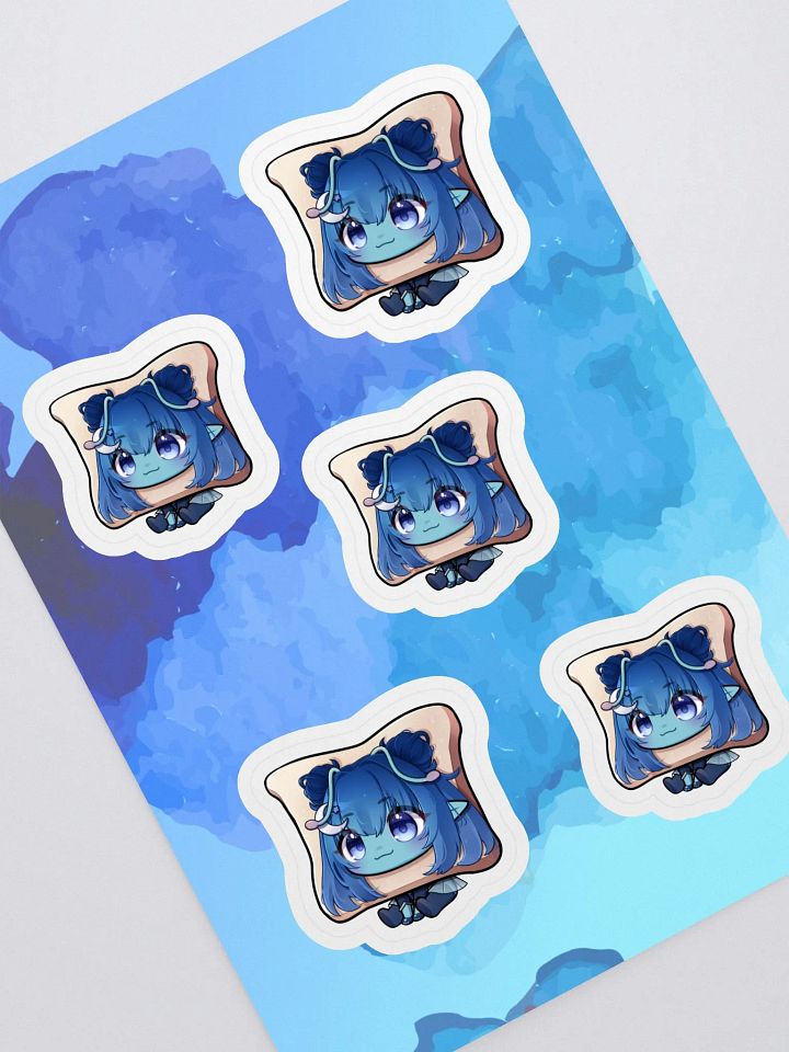 Toast Starry Chibi Sticker Sheet product image (1)