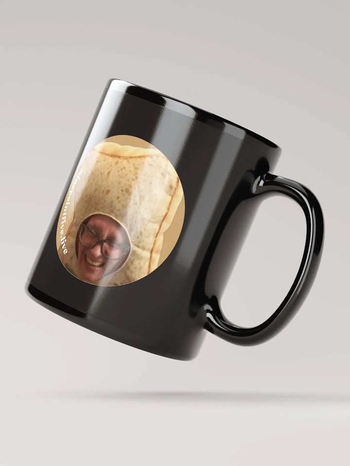 Black Bread Head Mug product image (2)