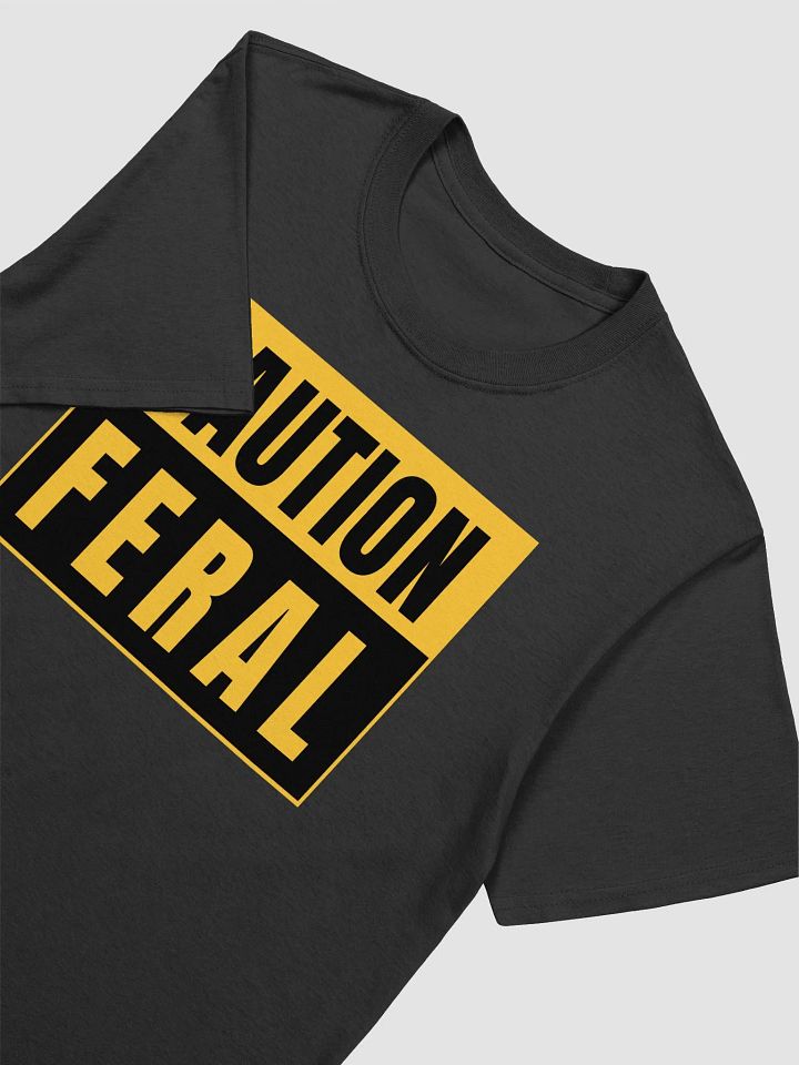 Feral Caution - Gildan Softstyle Unisex T-Shirt product image (2)