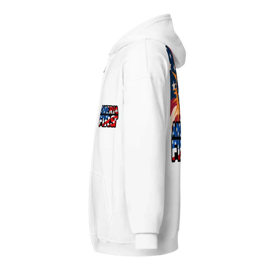 Zip Hoodie: America First product image (23)