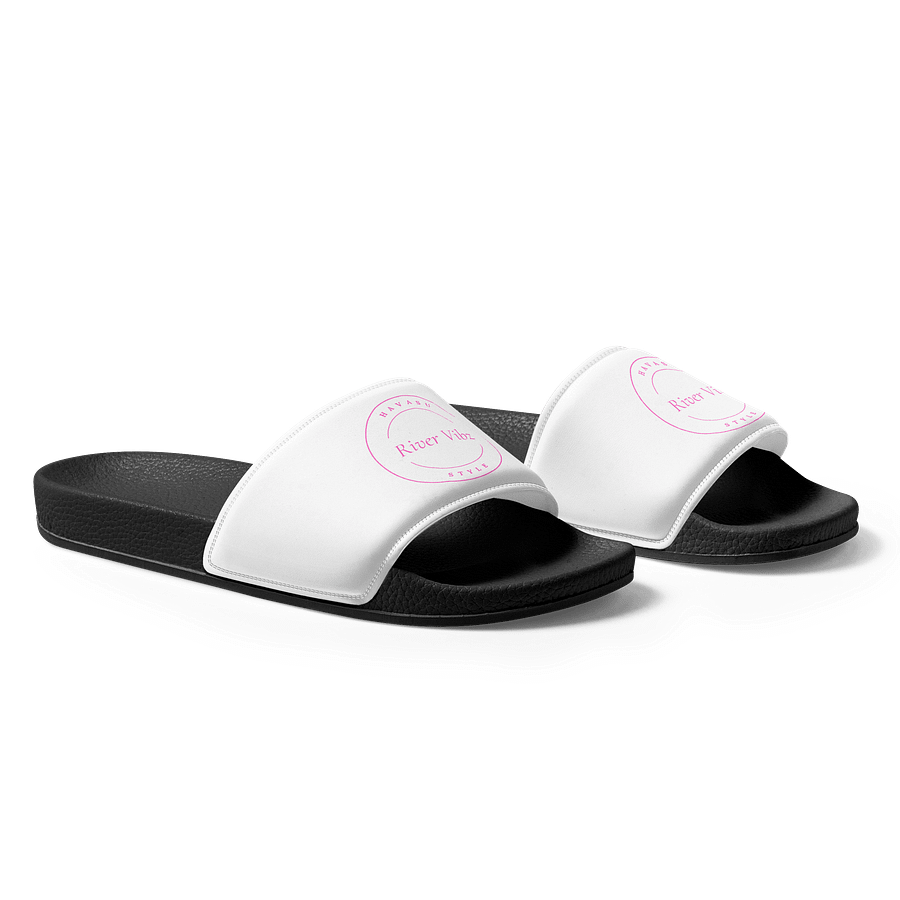 Circle River Vibz Havasu Style Pink Men's Beach Slides product image (1)
