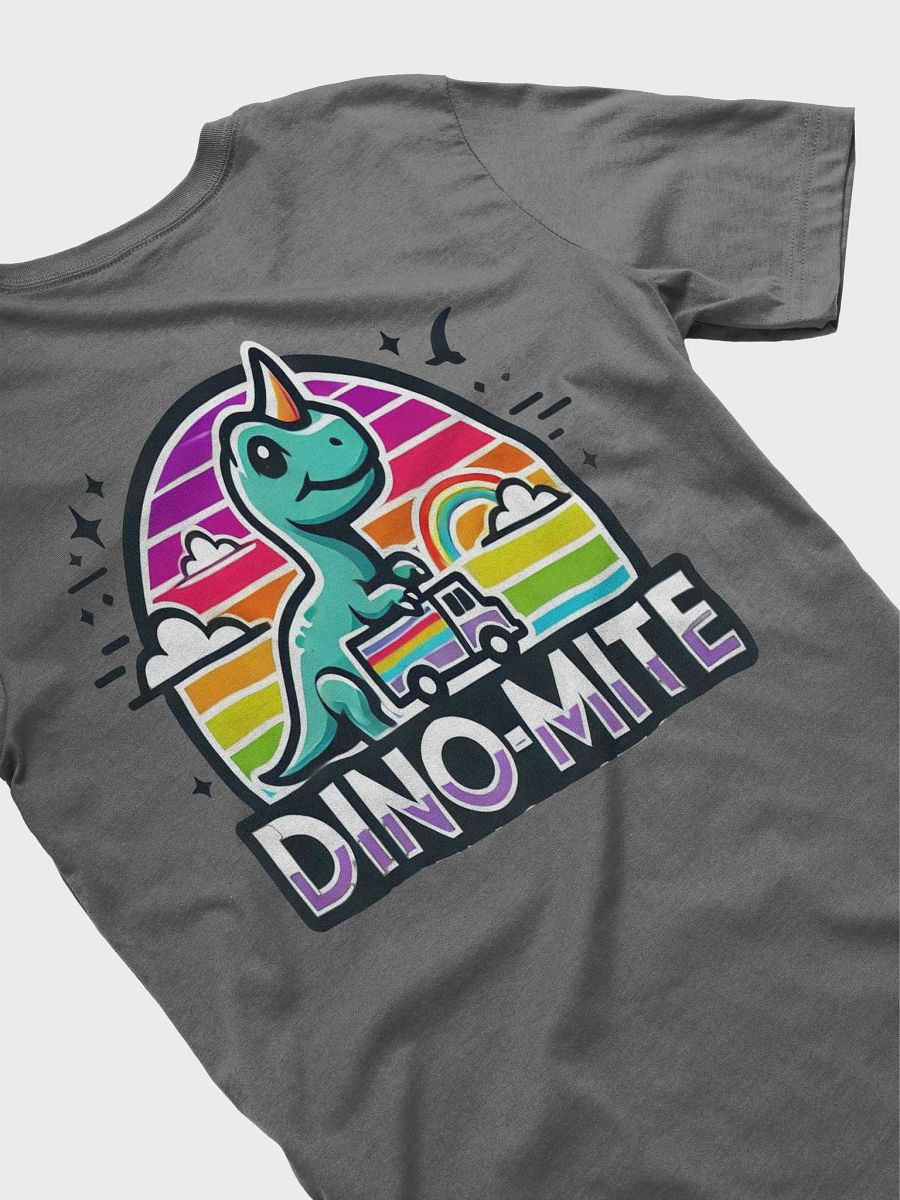 DINO-MITE Dino Truck Cartoon T-Shirt product image (44)