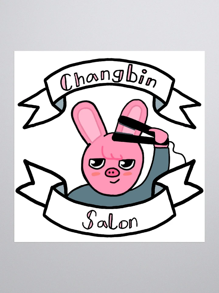 Changbin salon Large sticker product image (1)