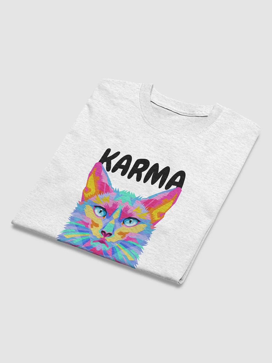 karma is a cat shirt product image (28)
