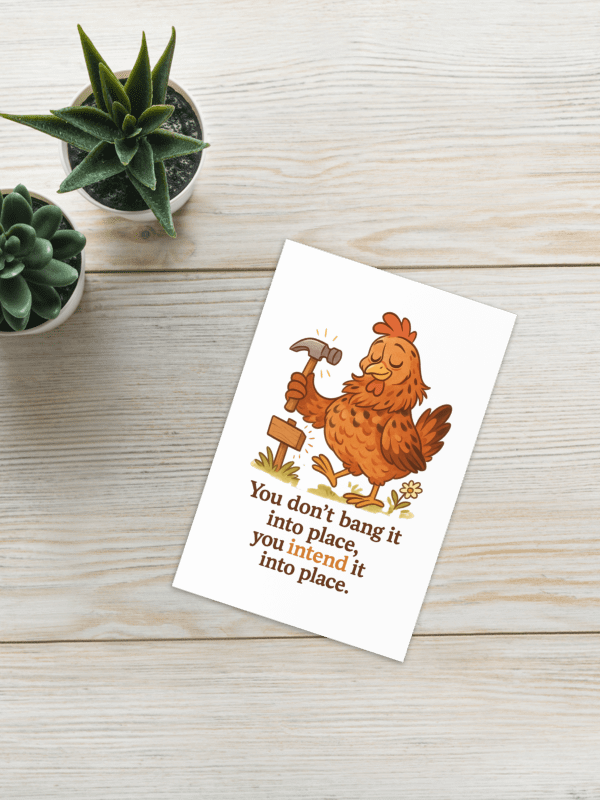Intend It Into Place - Card product image (1)