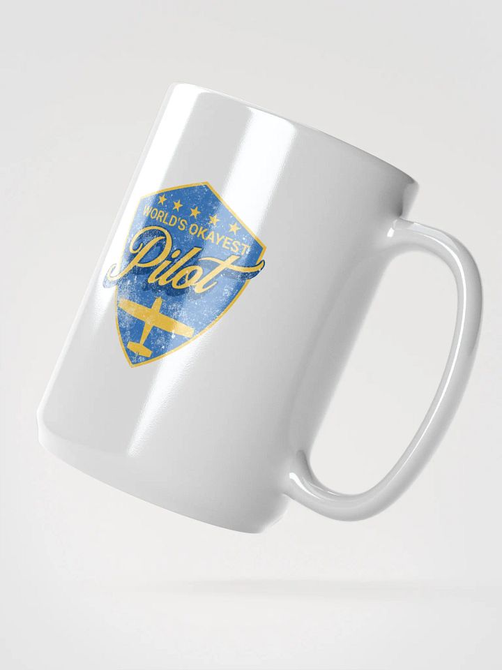 World's Okayest Pilot - 15 Oz Mug product image (2)
