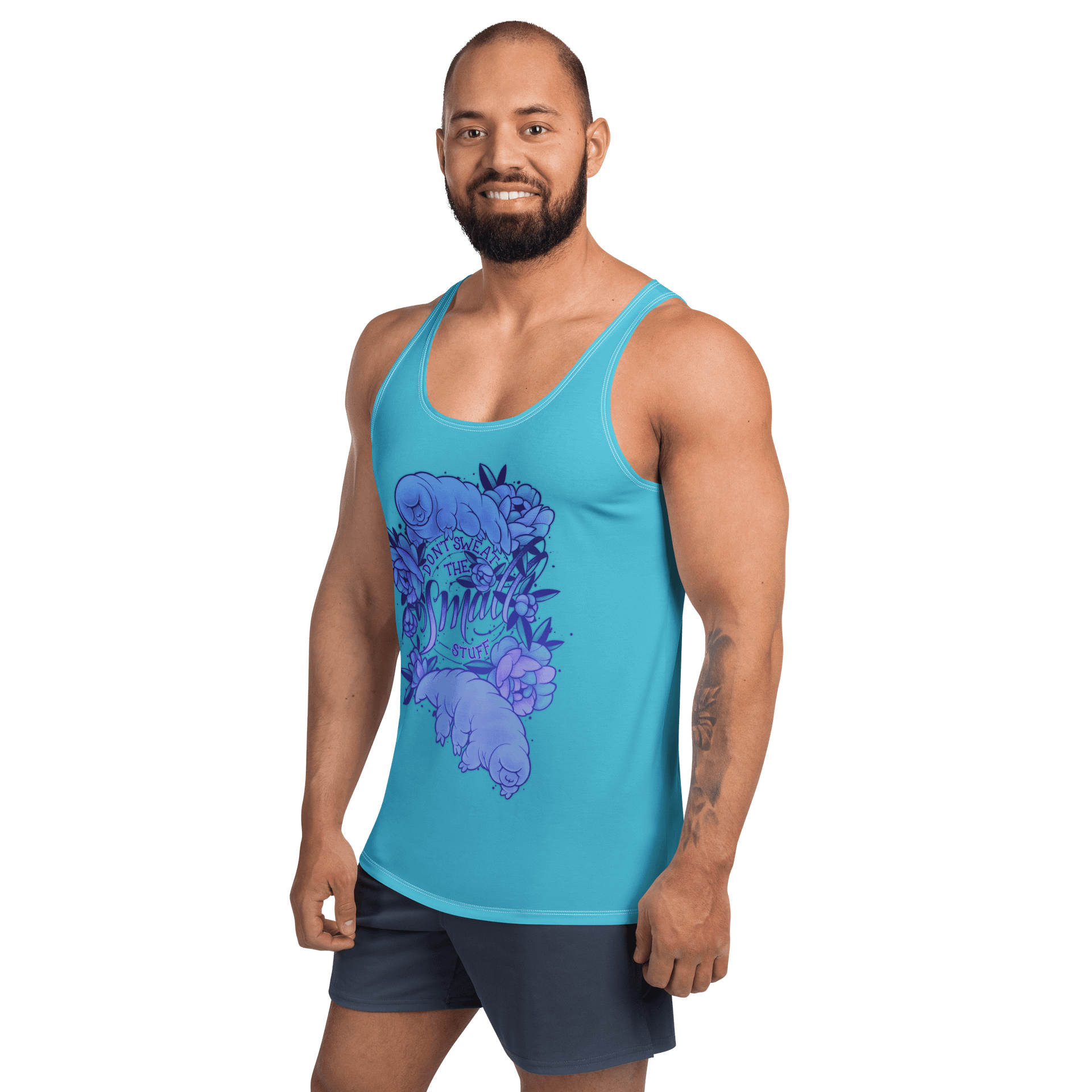 Don't Sweat it! (emote base) All-Over Tank product image (2)