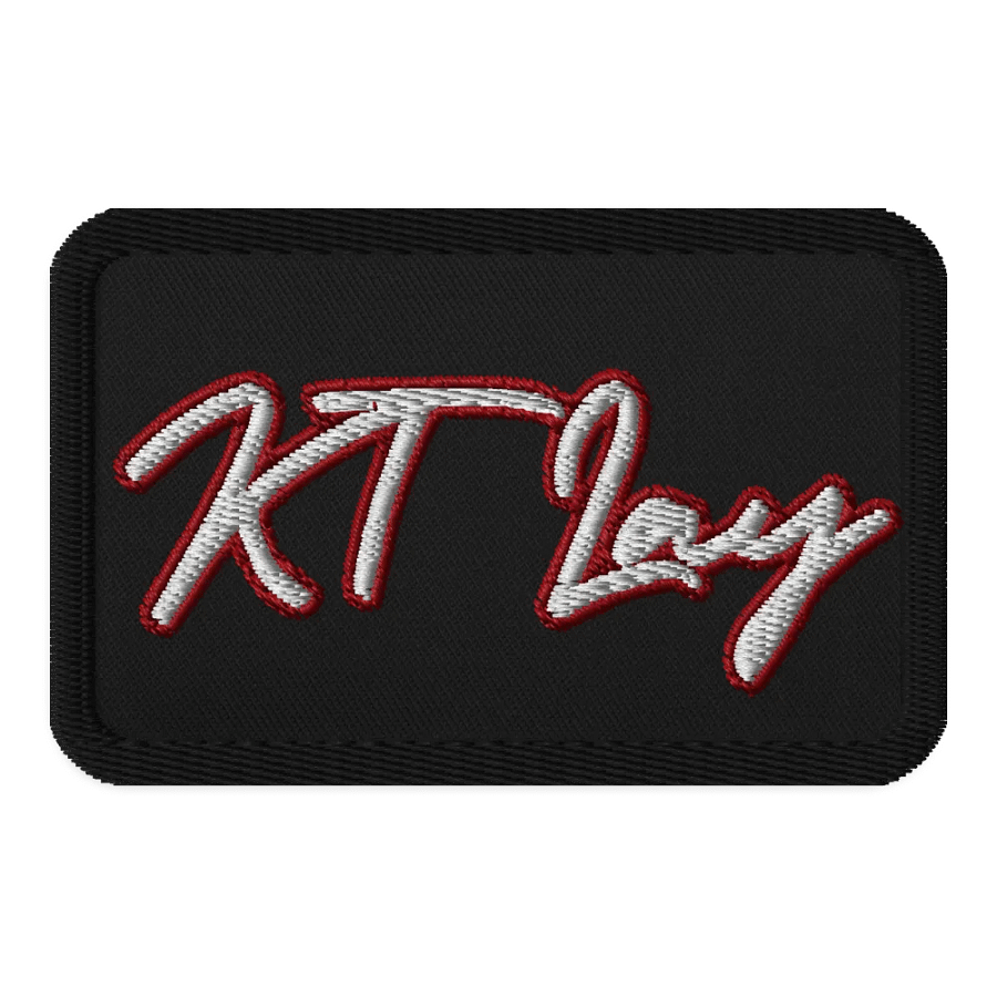 KT Lay Embroidered Logo Patch product image (1)