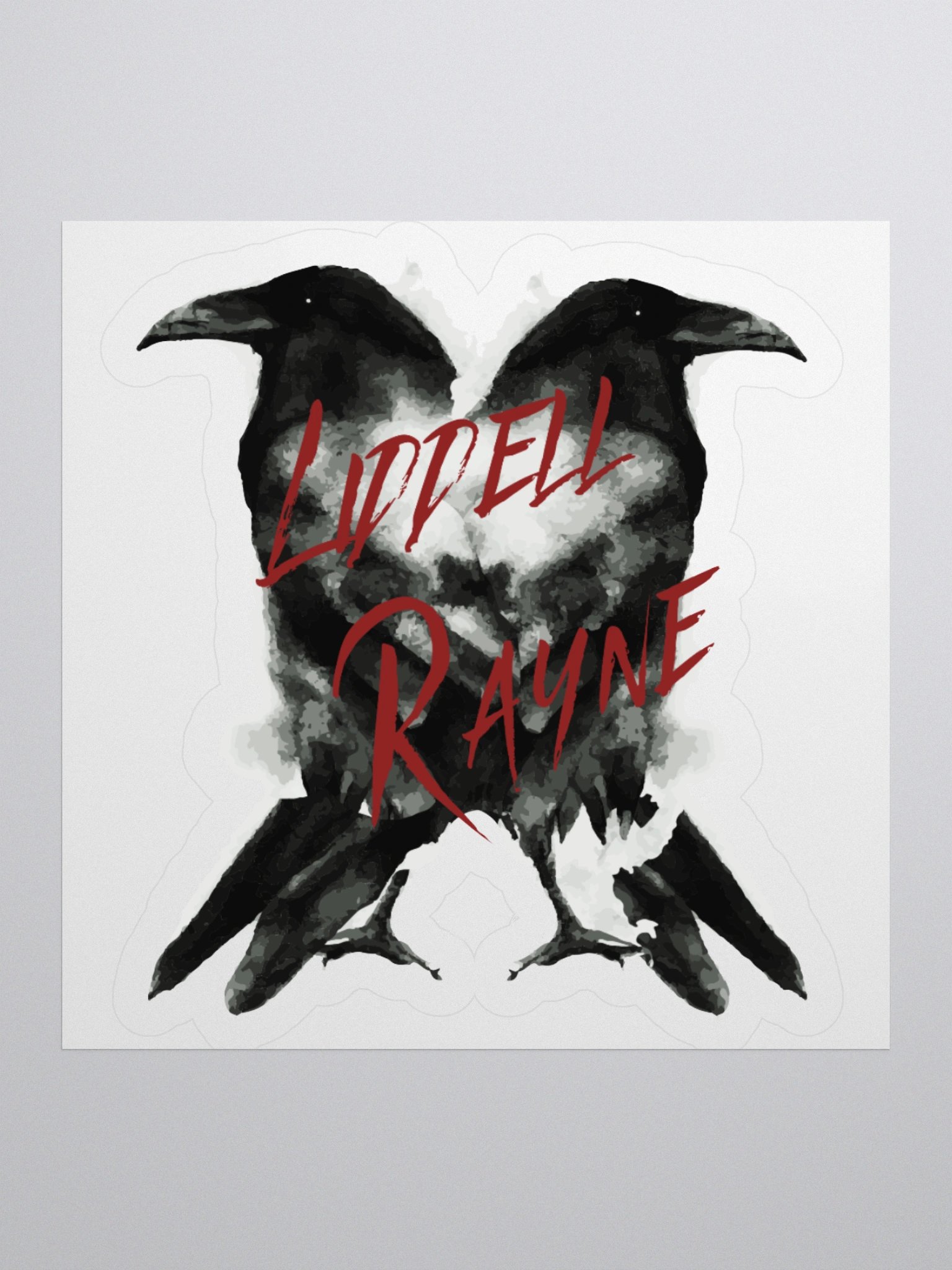 Two Ravens sticker W/ surprise Ebook download product image (1)