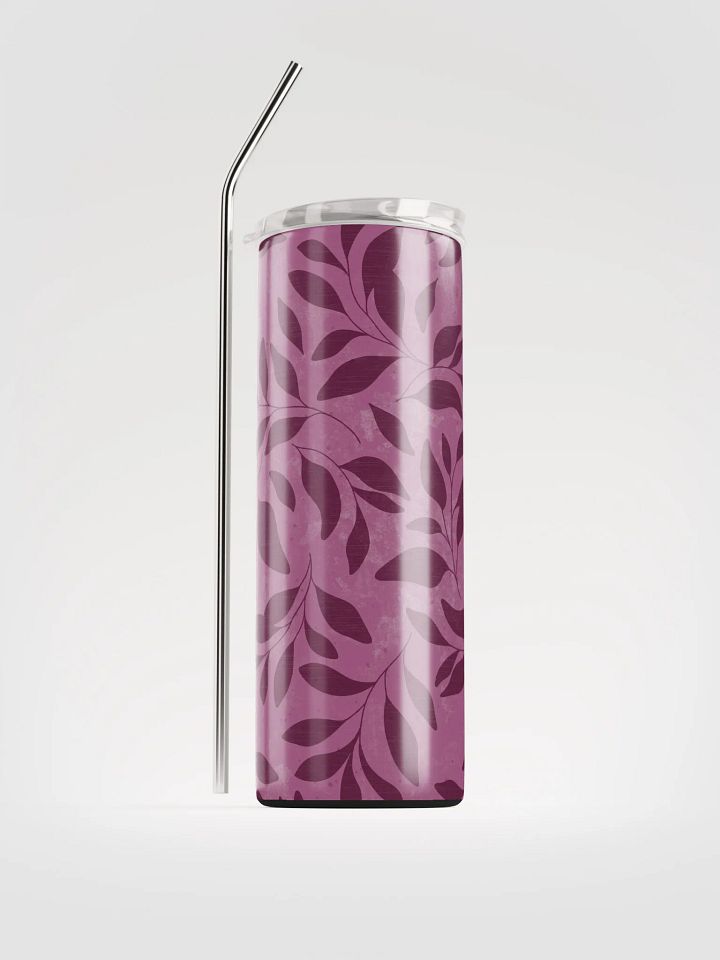 Midnight Foliage Magenta 20oz. Stainless Steel Tumbler product image (1)