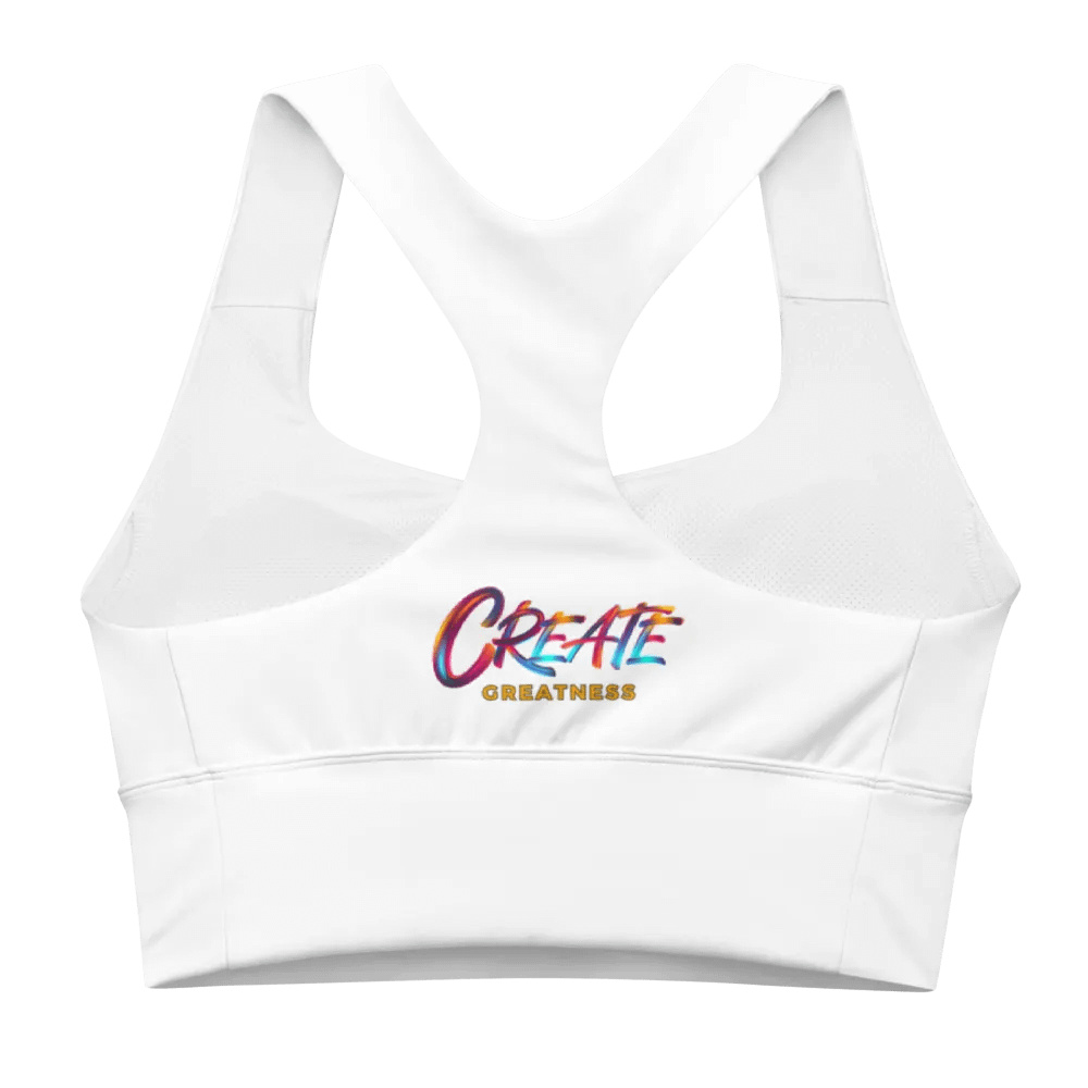 Energize Born to Prosper Padded Workout Sports Bra product image (9)
