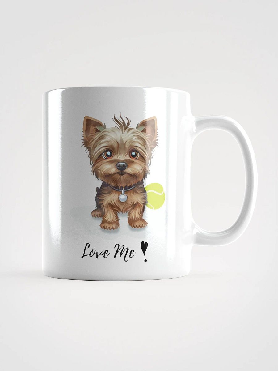 Playful Pooch White Glossy Mug product image (2)