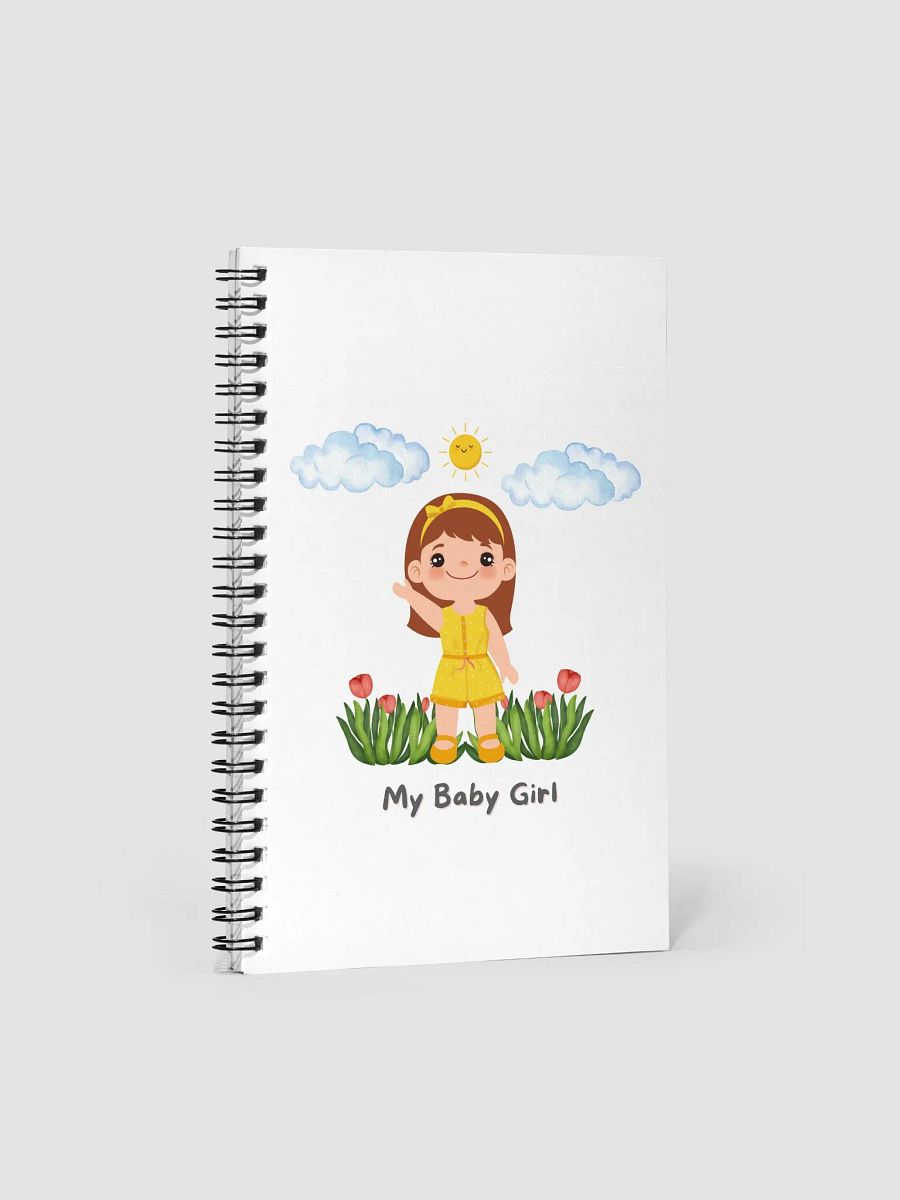 Sunshine & Tulips Spiral Notebook product image (1)