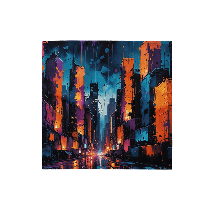 Abstract City 1 Bandana product image (1)