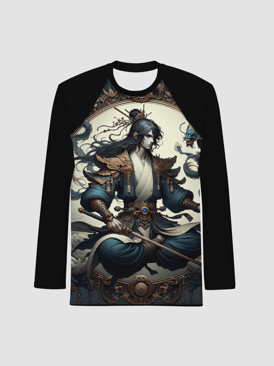 [gogogeni] All-Over Print Men's Rash Guard Sublicolor 142 product image (1)