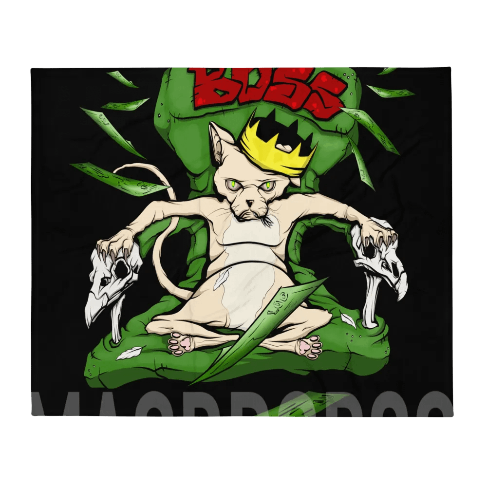 “The Boss” Throw Blanket product image (13)