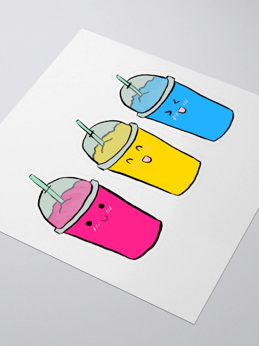 Slushie Buddies: Pansexual Flag Sticker product image (8)