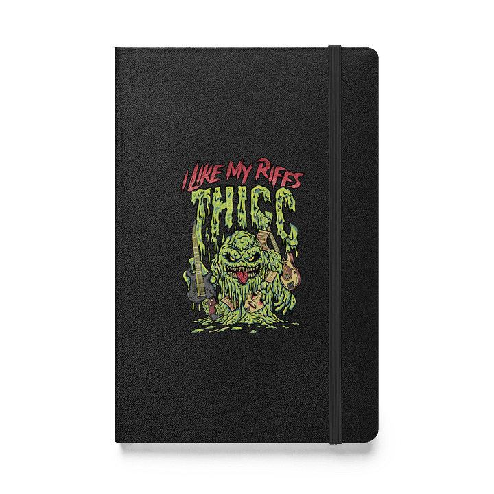 I Like My Riffs THICC - Hardcover Journal product image (1)