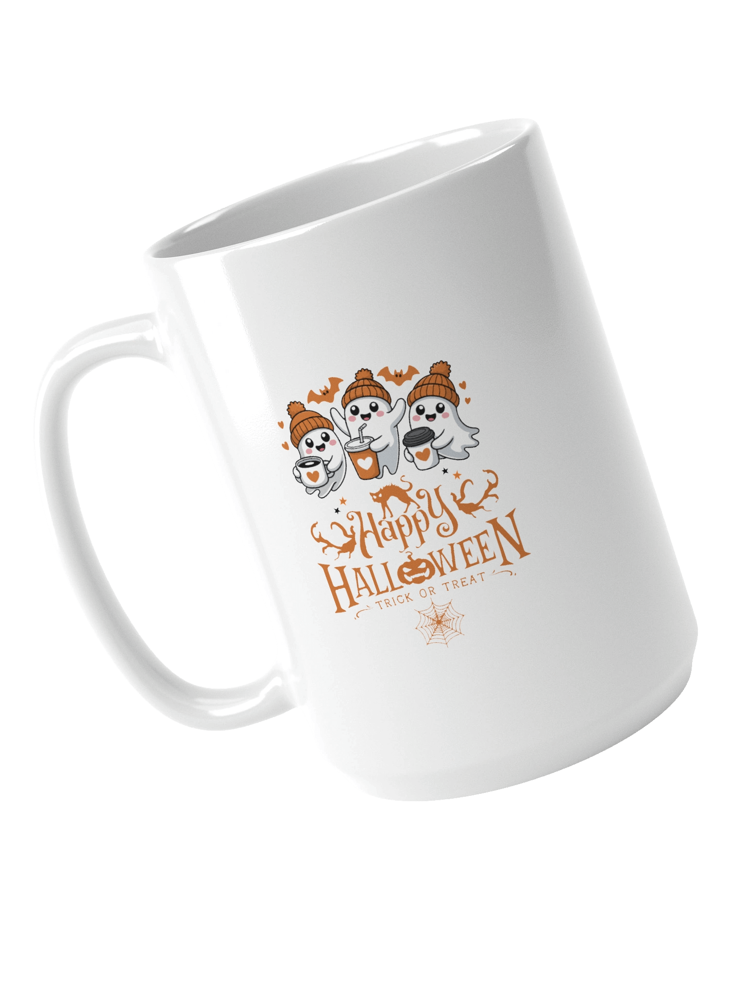 Happy Halloween Trick or Treat Ghost Mug product image (4)