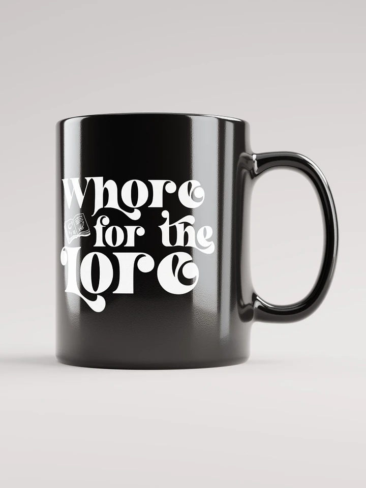 Whore for the Lore Black Mug product image (1)