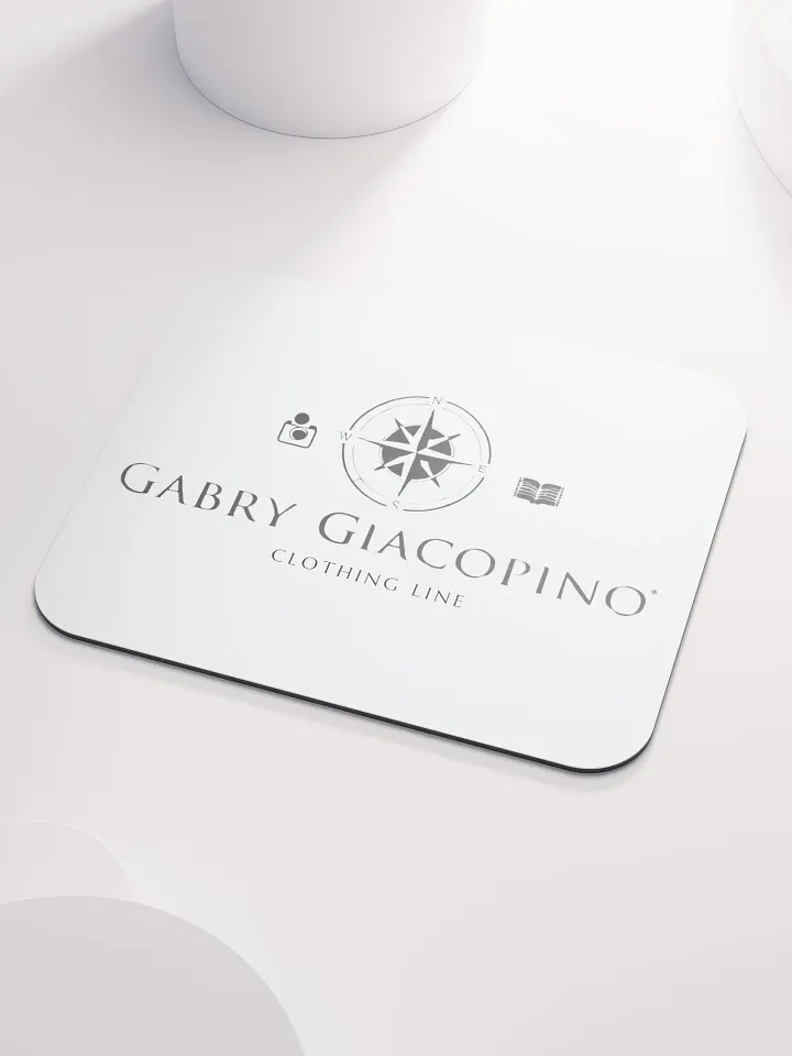 Tappetino per Mouse Gabry Giacopino Clothing Line WHITE – Stile e Precisione sulla tua Scrivania product image (2)